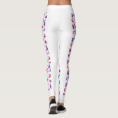 Leggings kerstcadeaupatroon (Achterkant)