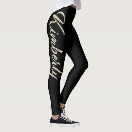 Leggings Kimberly or blanc Handwriting Hose (Droite)