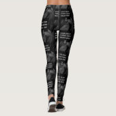 Leggings Kind Heart. Fierce Mind. Brave Spirit. Leggings. (Dos)