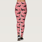 Leggings King Short Hair Dachshund - motif 1 (Dos)