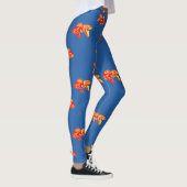 Leggings Kingyo Goldfish Rouge et Jaune (Droite)