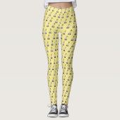 Leggings KiniArt Boloon Ours Jambes Jaunes (Devant)