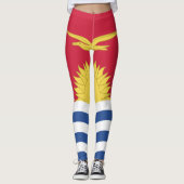 Leggings Kiribati Flag Emblem (Devant)