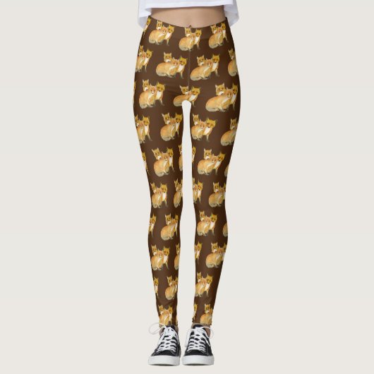 Leggings Kits Fox (Devant)