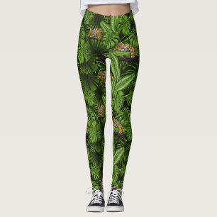 Leggings Kittés de la jungle