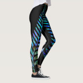 LEGGINGS KIWI NEW ZEALAND FERN PAUA (Droite)