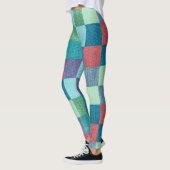 LEGGINGS - Kleurenblokken - Standaard (Links)