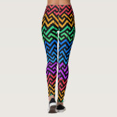 Leggings kleurpatronen mengen (Achterkant)