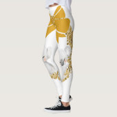 Leggings Koala dans une couronne et un Rose couleu (Gauche)