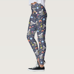 Leggings Koala Rainbow Love Motif