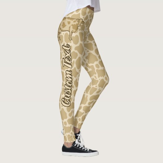 Leggings koe profiel (Rechts)
