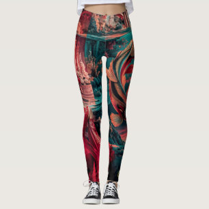 Leggings Koi et la femme