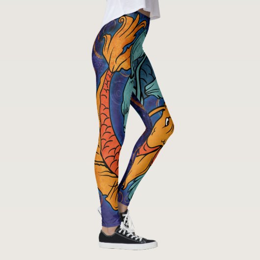 Leggings Koi Fish (Droite)