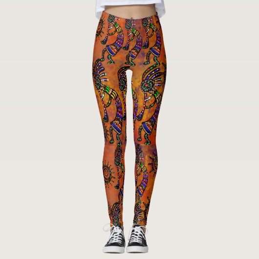 Leggings Kokopelli Art (Devant)