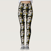 Leggings Kookaburra, aile bleue australienne, (Devant)
