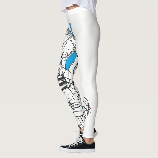 Leggings Kraken Octopus Leggins (Gauche)