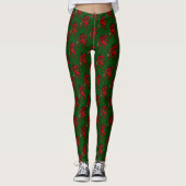 Leggings Krampus vert (Devant)
