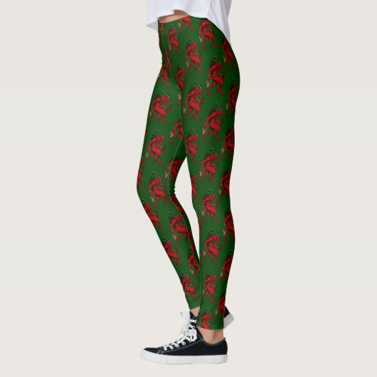 Leggings Krampus vert (Gauche)