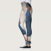 Leggings Kroyer - Petite fille debout sur Skagen Beach (Gauche)