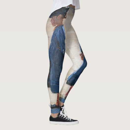 Leggings Kroyer - Petite fille debout sur Skagen Beach (Droite)