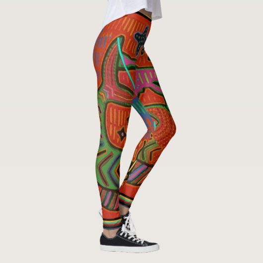 Leggings Kuna Indian Mola (Droite)