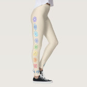 Leggings Kundalini Yoga Chakras être ouvert (Droite)
