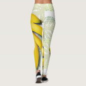 Leggings La banane mûre allante de bananes part du groupe (Dos)