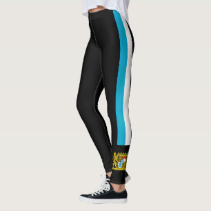 Leggings La Bavière barre le drapeau