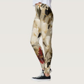 Leggings La beauté des orchidées (Gauche)
