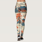 Leggings La beauté des palais coréens (Dos)