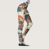 Leggings La beauté des palais coréens (Droite)