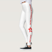Leggings La beauté vient de Russie sur les guêtres russes (Gauche)