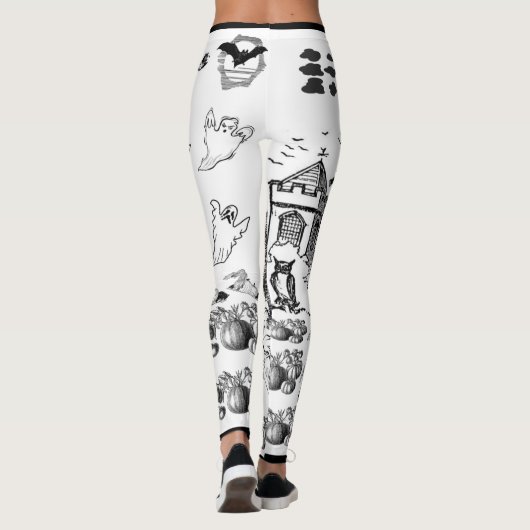 Leggings La cérémonie hantée - (Dos)