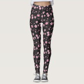 Leggings La chute des fleurs de Sakura (Devant)