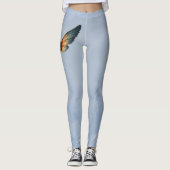 Leggings La Clé de l'Éternité – Ailes Steampunk (Devant)