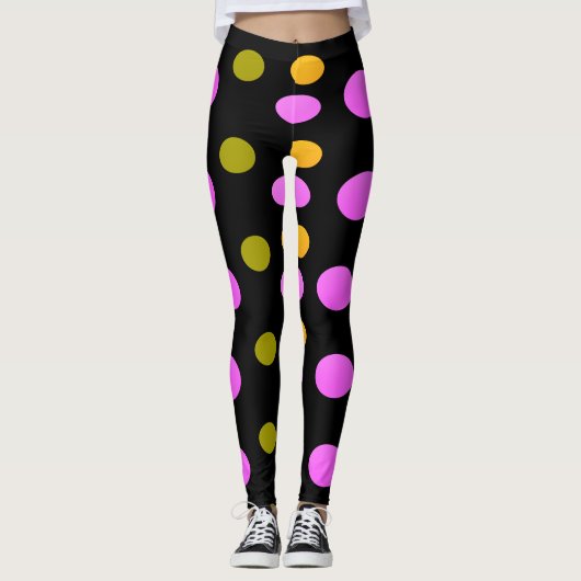 Leggings La collection de velours doré (Devant)