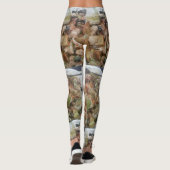 Leggings La collection saine de aliments (Dos)
