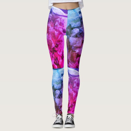 Leggings La collection saine de aliments (Devant)