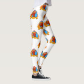 Leggings La conception amusante de Thanksgiving de style ca (Droite)