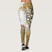 Leggings LA CONNEXION DE PROSPÉRITÉ : Gemmes de la fortune (Dos)