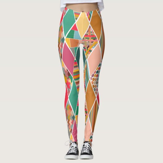 Leggings La courtepointe Boho Crazy (Devant)