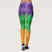 Leggings La cravate meurent des guêtres de mardi gras (Dos)