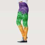 Leggings La cravate meurent des guêtres de mardi gras (Gauche)