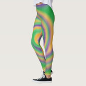 Leggings La cravate meurent des guêtres de mardi gras (Gauche)