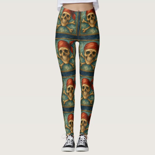 Leggings La Crimson Corsair (Devant)