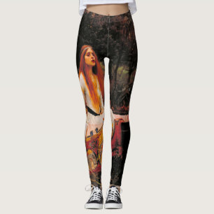 Leggings La Dame de Shalott John William Waterhouse