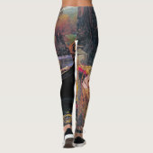 Leggings La Dame de Shalott, John William Waterhouse (Dos)