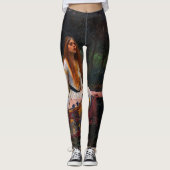 Leggings La Dame de Shalott par John William Waterhouse (Devant)