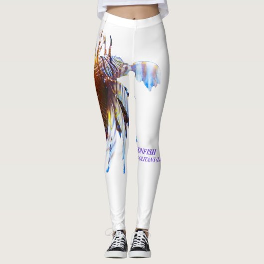 Leggings La Dame des Mers du Sud (Devant)
