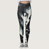 Leggings La dame du chat Graffiti (Devant)